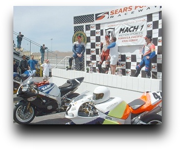 James Randolf speaks - Sears Point Winner's Circle - May 26, 2002