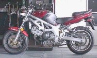 2001 SV 650 Left Side View